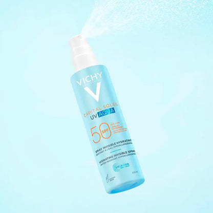 VICHY Capital Soleil UV Aqua 50 SPF Hydrating Invisible Spray 200ml
