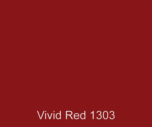Vivid Red custom color swatch for ISO NPG polyester gel coat.