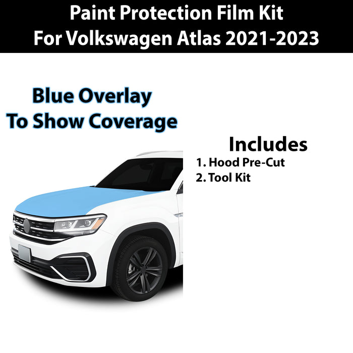 Fits Volkswagen Atlas 2021 - 2023 Precut Premium Paint Protection Film Clear Bra PPF Decal Film Kit - Bogar Tech Designs