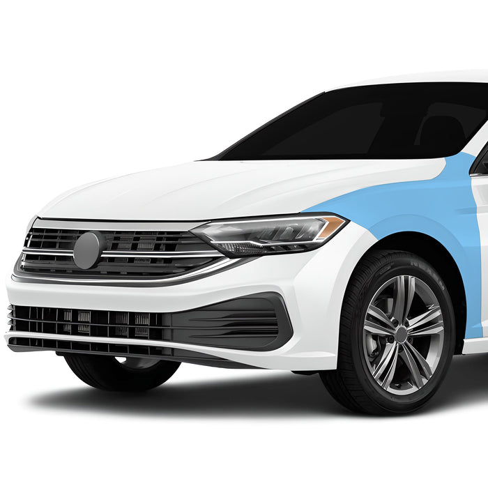 Precut Premium Paint Protection Film Clear Bra PPF Decal Film Kit Cover Fits Volkswagen Jetta 2022 - 2024 - Bogar Tech Designs