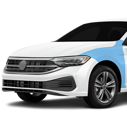 Precut Premium Paint Protection Film Clear Bra PPF Decal Film Kit Cover Fits Volkswagen Jetta 2022 - 2024 - Bogar Tech Designs