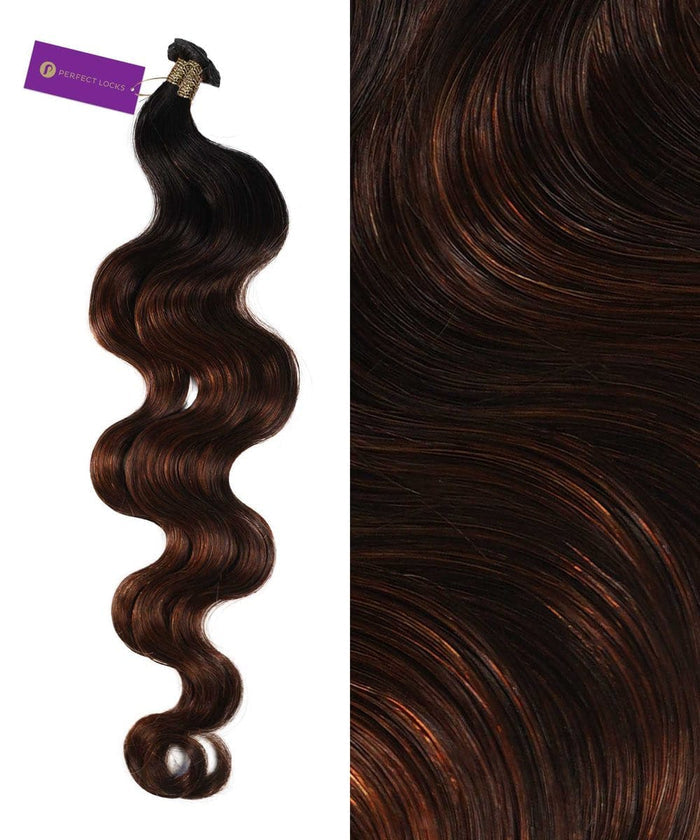 Chestnut Brown Balayage (400/401/404) / 18"