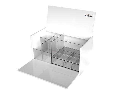Waxbare WaxBox Large acrylic wax station organizer