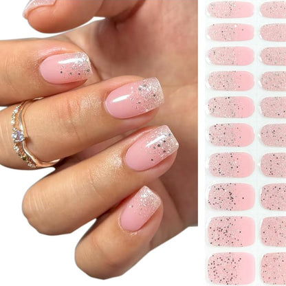 White Glitter Tip