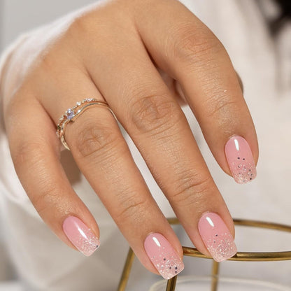 White Glitter Tip