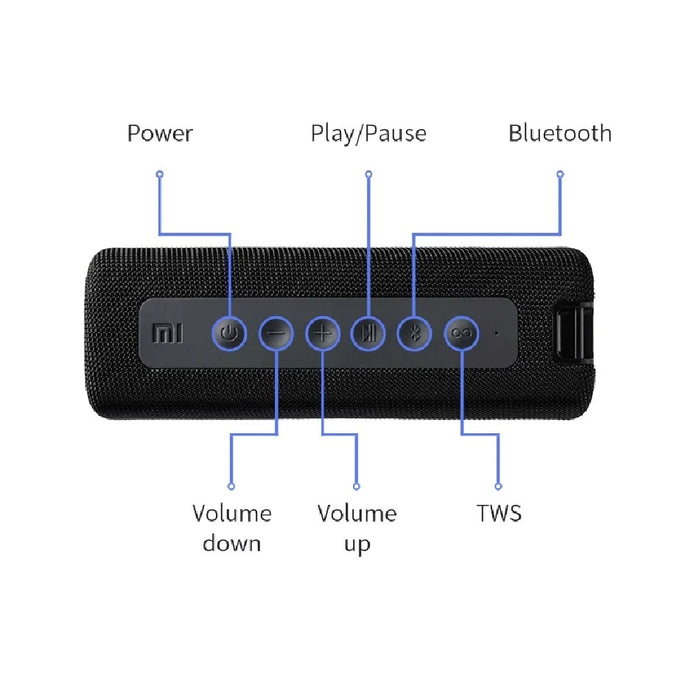 Xiaomi Mi Portable Bluetooth Speaker 16 Watt
