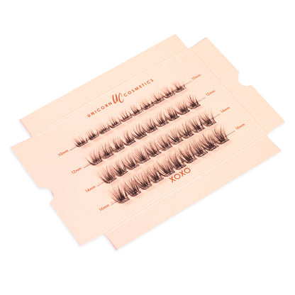 XOXO Super Pre-Glued Party Lashes Full Kit - Unicorn Cosmetics