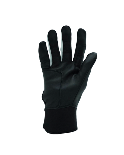 Y1-Shearlux Leather Batting Glove - Black