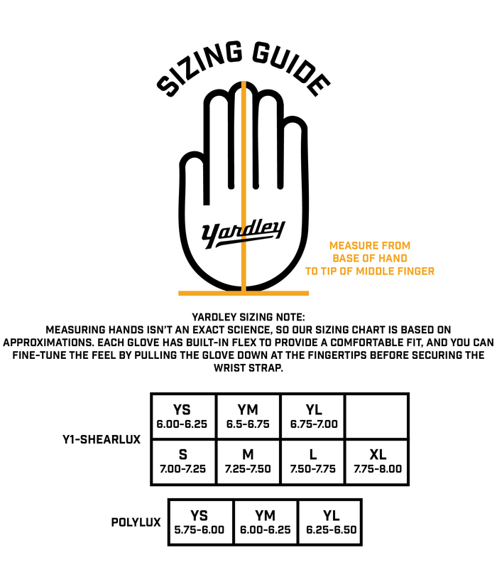 Y1-Shearlux Leather Batting Glove - USA