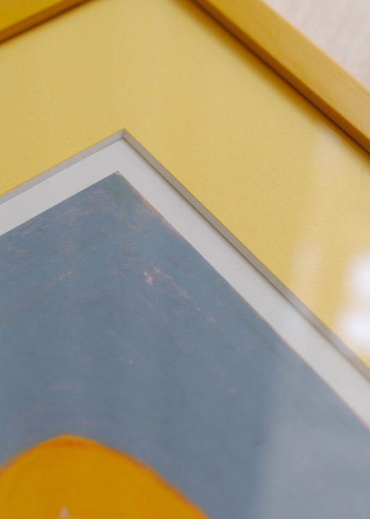 Yellow Passepartout - The Poster Club
