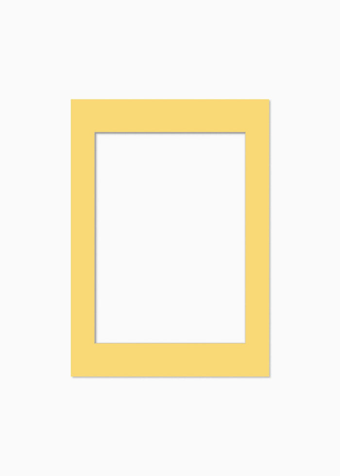 Yellow Passepartout - The Poster Club