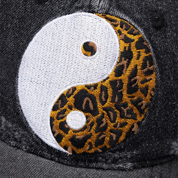 Yin Yan Denim Cap