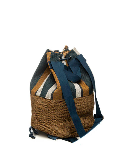 HATYOU zaino canvas petrolio BP0336 CANVAS-PETROLIO