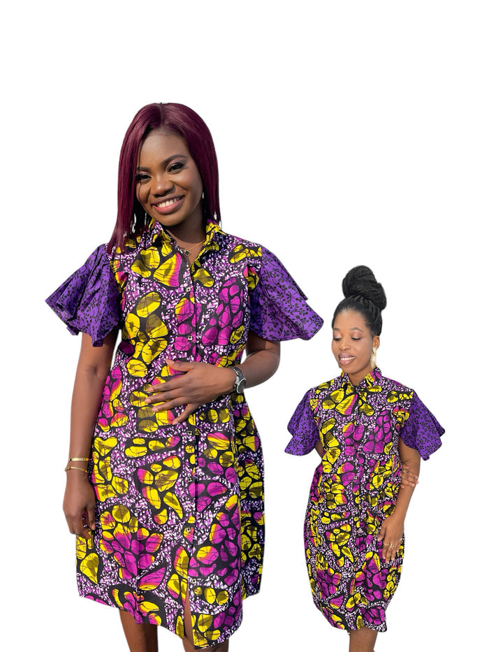 Zanele Flare Shirt Dress
