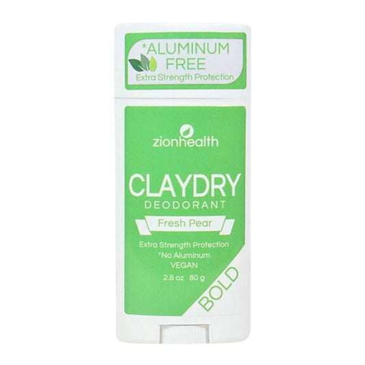 ZIONHEALTH  - BIO CLAYDRY  DEODORANT - FRESH PEAR - 80ml