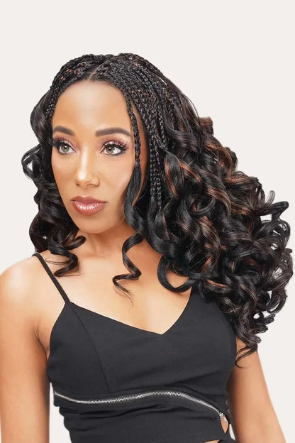ZURY PRE-STRETCHED 10X FRENCH CURL BRAID 24" ZURY